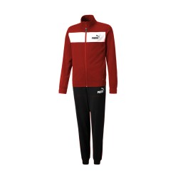 Puma Tuta Completa Bimbo Bambino Ragazzo Sportiva Ginnastica Acetata Zip Intera