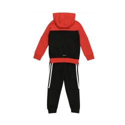 Adidas Tuta Felpa Zip Intera Cappuccio Bimbo Ragazzo Sportiva Palestra Ginnastica Running Corsa