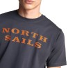 North Sails T-Shirt Uomo Ragazzo Maglia Mezza Manica Corta Girocollo Cotone