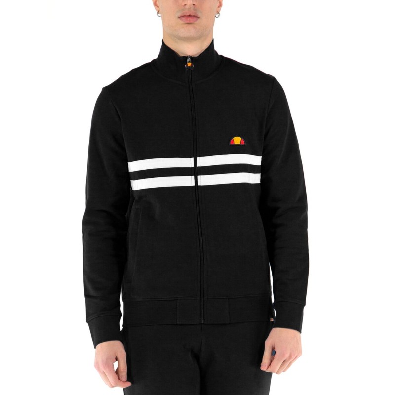 Ellesse Tuta Felpa Zip Intera Uomo Ragazzo Sportiva Cotone Ginnastica