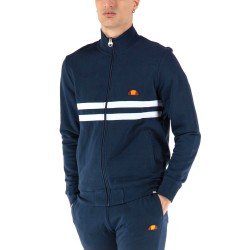 Ellesse Tuta Felpa Zip Intera Uomo Ragazzo Sportiva Cotone Ginnastica