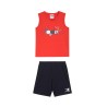 Diadora SET Kick Completo Bimbo Ragazzo Canotta Sportivo Ginnastica Cotone