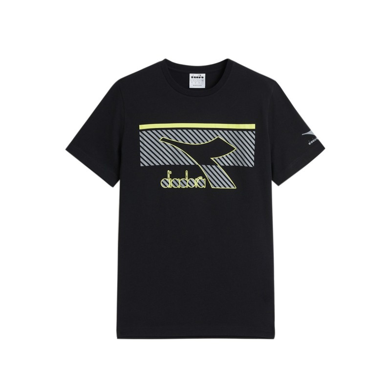 Diadora T-Shirt SS Twist Uomo Ragazzo Sportiva Ginnastica Mezzamanica Estate Maglia