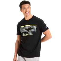 Diadora T-Shirt SS Twist Uomo Ragazzo Sportiva Ginnastica Mezzamanica Estate Maglia