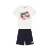 Diadora SET Playground Completo Bimbo Ragazzo Mezzamanica Sportivo Ginnastica Cotone