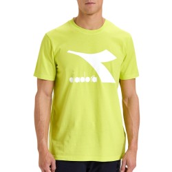 Diadora T-Shirt SS Chromia Uomo Ragazzo Sportiva Ginnastica Mezzamanica Estate Maglia