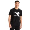 Diadora T-Shirt SS Chromia Uomo Ragazzo Sportiva Ginnastica Mezzamanica Estate Maglia