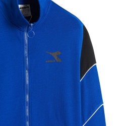 Diadora Traksuit Core Tuta Completa Felpa Uomo Ragazzo Sportiva Ginnastica Cotone Zip Intera