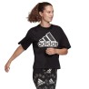 Adidas T-Shirts Donna Ragazza Sportivo Ginnastica Corsa Maglia Mezza Manica corta Running