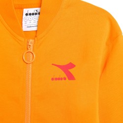 Diadora Tracksuit Tuta Completa Zip Intera Felpa Cotone Bimbo Ragazzo Sportiva Ginnastica Cotone