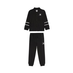 Diadora Tracksuit Tuta Completa Zip Intera Felpa Cotone Bimbo Ragazzo Sportiva Ginnastica Cotone