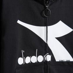 Diadora Tracksuit Tuta Completa Zip Intera Cappuccio Felpa Cotone Bimbo Ragazzo Sportiva Ginnastica