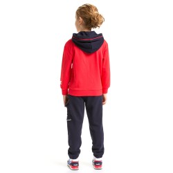 Diadora Tracksuit Tuta Completa Zip Intera Cappuccio Felpa Cotone Bimbo Ragazzo Sportiva Ginnastica Cotone