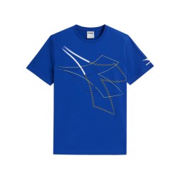 Diadora T-Shirt SS Twist Uomo Ragazzo Sportiva Ginnastica Mezzamanica Estate Maglia