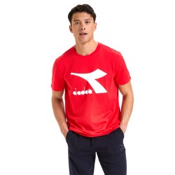 Diadora T-Shirt SS Chromia Uomo Ragazzo Sportiva Ginnastica Mezzamanica Estate Maglia