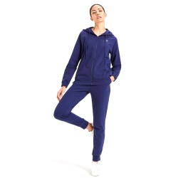 Diadora Tracksuit Core Tuta Completa Zip Intera Donna Ragazza Felpa Cappuccio Sportiva Ginnastica Cotone