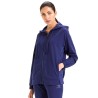 Diadora Tracksuit Core Tuta Completa Zip Intera Donna Ragazza Felpa Cappuccio Sportiva Ginnastica Cotone