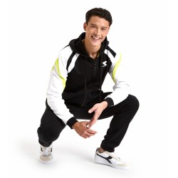 Diadora Traksuit Hoodie Core Tuta Completa Zip Intera Cappuccio Felpa Uomo Ragazzo Sportiva Ginnastica Cotone