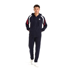 Diadora Traksuit Hoodie Core Tuta Completa Zip Intera Cappuccio Felpa Uomo Ragazzo Sportiva Ginnastica Cotone