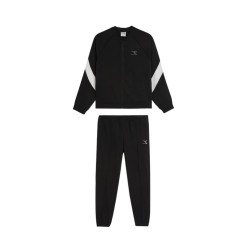 Diadora Tracksuit Core Tuta Completa Zip Intera Donna Ragazza Felpa Sportiva Ginnastica Cotone