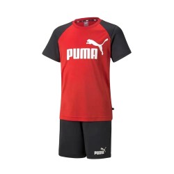 Puma Completino Mezza Manica Corta Ragazzo Bimbo Bambino Estate Ginnastica Sportivo