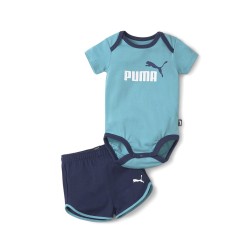 Puma Completino Mezza Manica Corta Bimbo Bambino Neonato Sportivo Cotone Estate Ginnastica