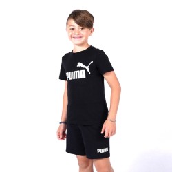 Puma T-shirt Maglia Bimbo Bambino Ragazzo Mezza Manica Corta Sportiva Ginnastica Cotone