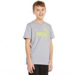 Puma T-shirt Maglia Bimbo Bambino Ragazzo Mezza Manica corta Sportiva Ginnastica Cotone Estate