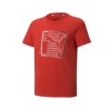 Puma T-shirt Maglia Bimbo Bambino Ragazzo Mezza Manica corta Sportiva Ginnastica Cotone Estate