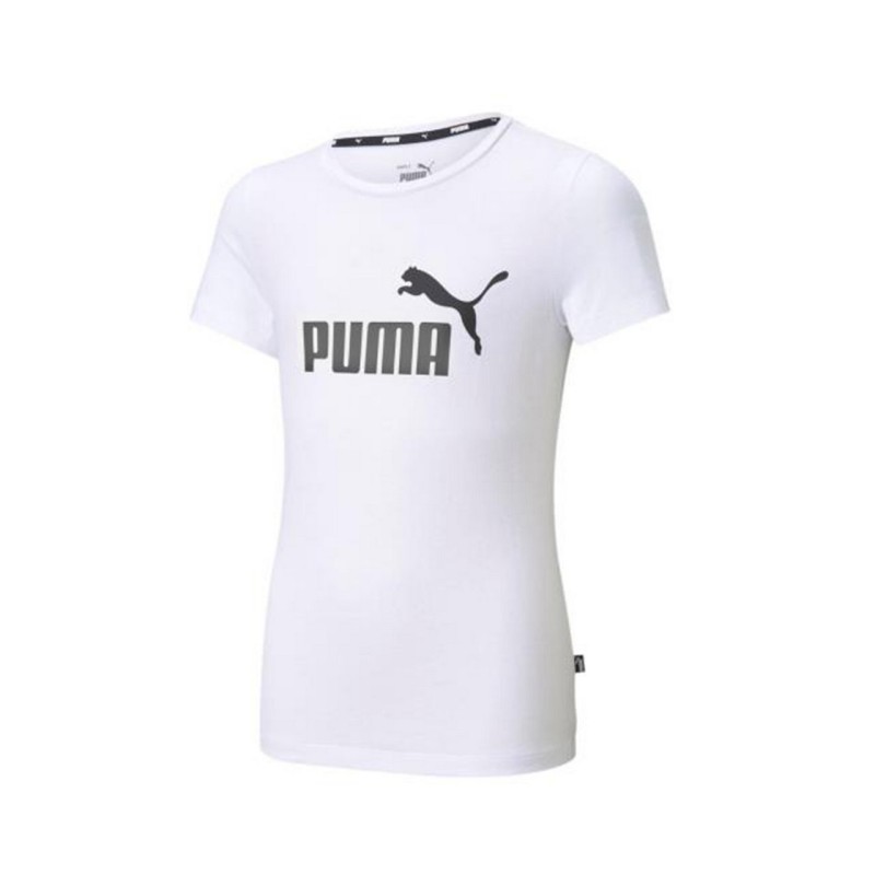 Puma T-shirt Maglia Bimbo Bambino Ragazzo Mezza Manica corta Sportiva Ginnastica Cotone Estate