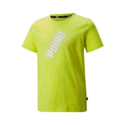 Puma T-shirt Maglia Bimbo Bambino Ragazzo Mezza Manica corta Sportiva Ginnastica Cotone Estate