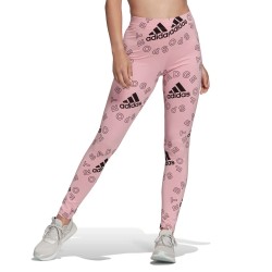 Adidas Leggings Donna Ragazza Pantalone Sportivo Cotone Ginnastica Running Corsa