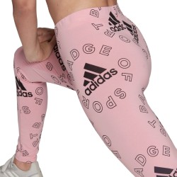 Adidas Leggings Donna Ragazza Pantalone Sportivo Cotone Ginnastica Running Corsa