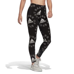 Adidas Leggings Donna Ragazza Pantalone Sportivo Cotone Ginnastica Running Corsa