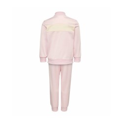 Adidas Tuta Zip Intera Bimba Ragazza Acetata Sportiva Palestra Ginnastica Running Corsa