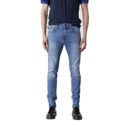 Gas Jeans Sax Zip Rev Uomo Ragazzo Pantalone Denim