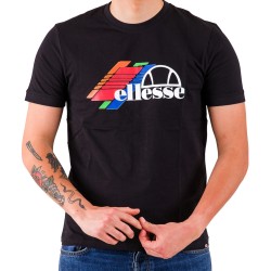 Ellesse T-Shirt Uomo Ragazzo Sportiva Mezza Manica Corta Maglia Girocollo Cotone Estate