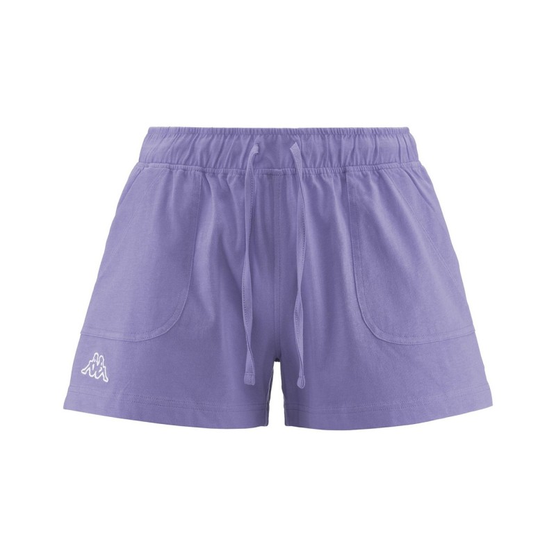 Kappa Logo Caber Shorts Ragazza Donna Pantaloncino Cotone Sportivo