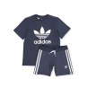 Adidas Short Tee Set Completino Bimbo Felpa Cotone Tuta Completa Estate Ginnastica Sportiva