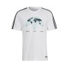 Adidas T-Shirts Uomo Ragazzo Sportivo Ginnastica Corsa Maglia Mezza Manica corta Running