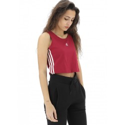 Adidas W CRO TK Canotta Donna Ragazza Sportiva Ginnastica Cotone Estate