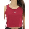 Adidas W CRO TK Canotta Donna Ragazza Sportiva Ginnastica Cotone Estate