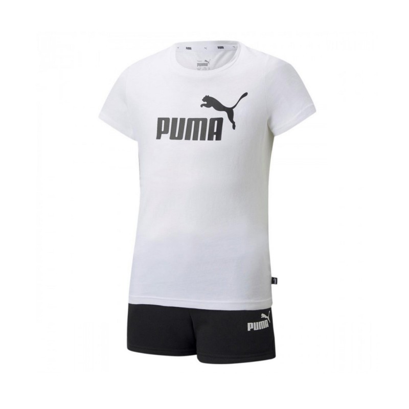 Puma Completino Mezza Manica Corta Ragazzo Bimbo Bambino Estate Ginnastica Sportivo