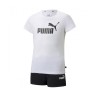 Puma Completino Mezza Manica Corta Ragazzo Bimbo Bambino Estate Ginnastica Sportivo