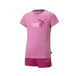 Puma Completino Mezza Manica Corta Ragazza Bimba Bambina Estate Ginnastica Sportivo