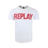 Replay T-Shirt Uomo Ragazzo Mezza Manica Corta Maglia Girocollo