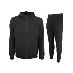 Diadora Traksuit Core Tuta Completa Felpa Cappuccio Uomo Ragazzo Sportiva Ginnastica Cotone Zip Intera