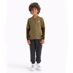 Diadora Tracksuit Tuta Completa Zip Intera Felpa Cotone Bimbo Ragazzo Sportiva Ginnastica