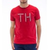 Tommy Hilfiger Logo Graphic Tee T-Shirt Uomo Ragazzo Mezza Manica Corta Girocollo