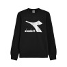 Diadora Sweatshirt Crew Chromia Felpa Girocollo Uomo Cotone Sportiva Ginnastica Ragazzo